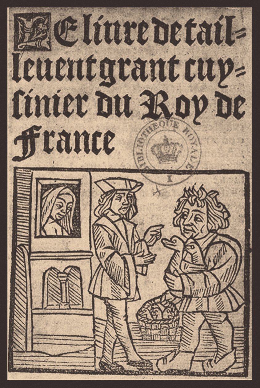 Guillaume Tirel, llamado Taillevent Le Viandier, siglo XVI de Unbekannt