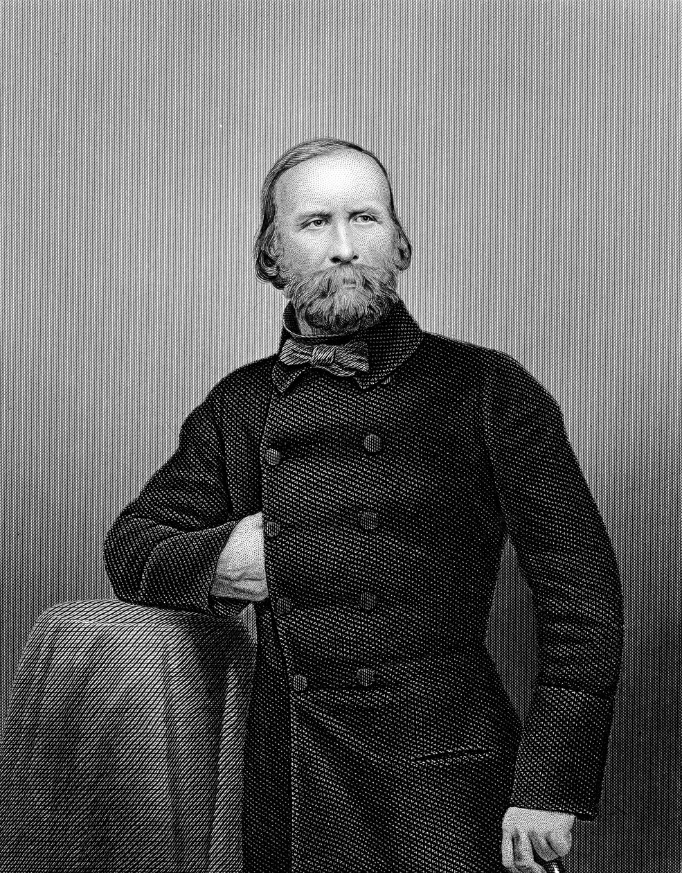 Giuseppe Garibaldi, patriota italiano, 1860 de Unbekannt
