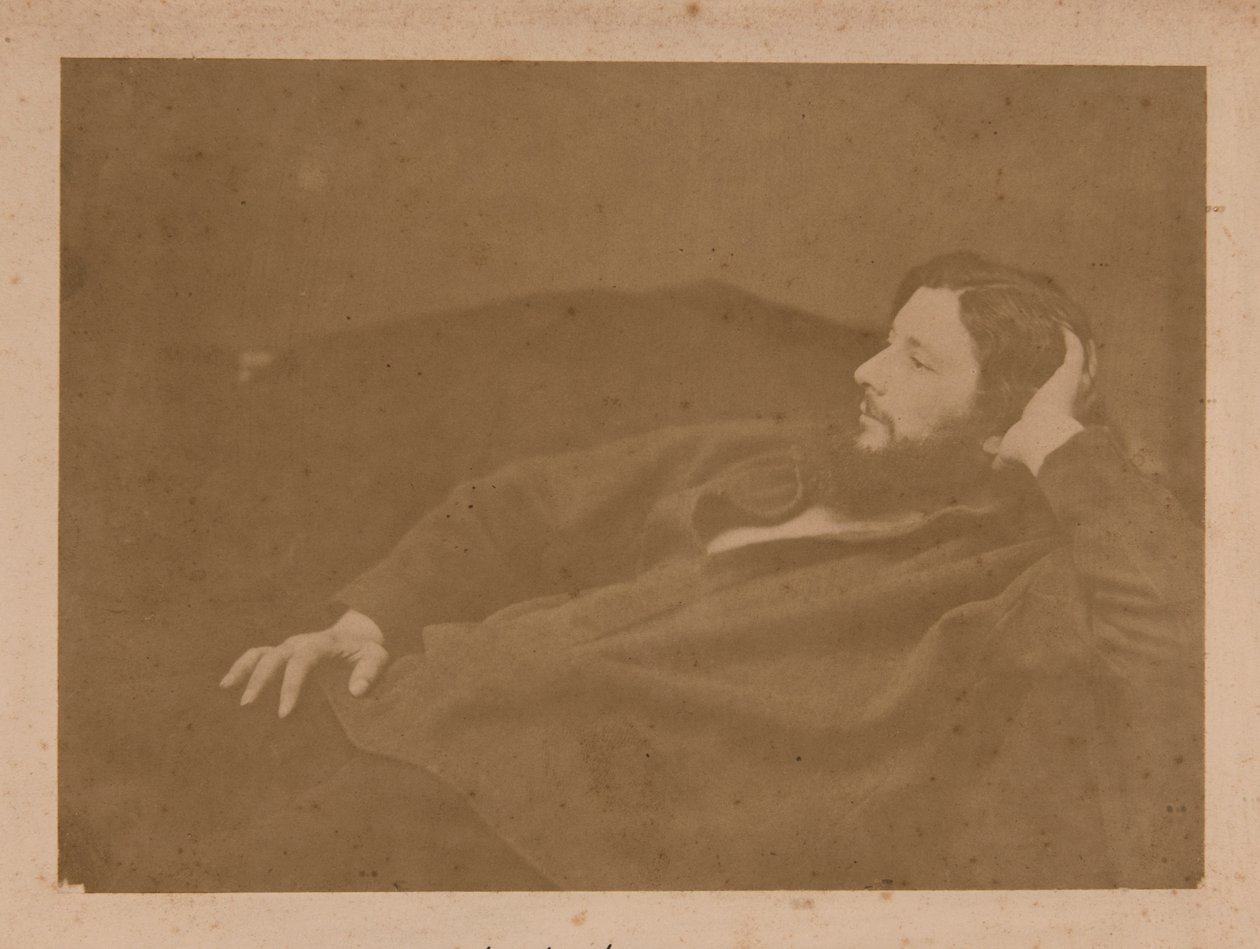 Gustave Courbet, ca 1865 de Unbekannt