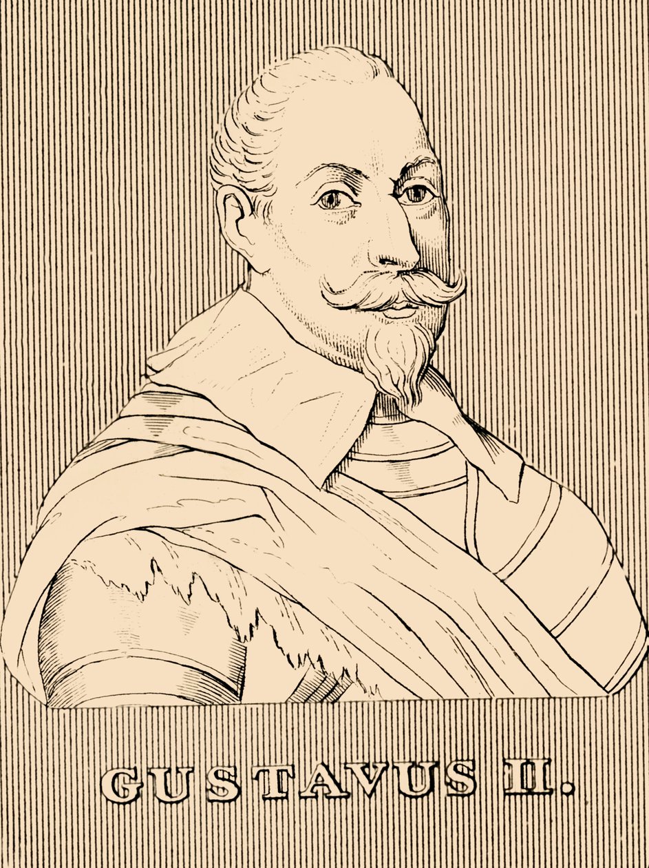 Gustavo II, 1594-1632, 1830 de Unbekannt