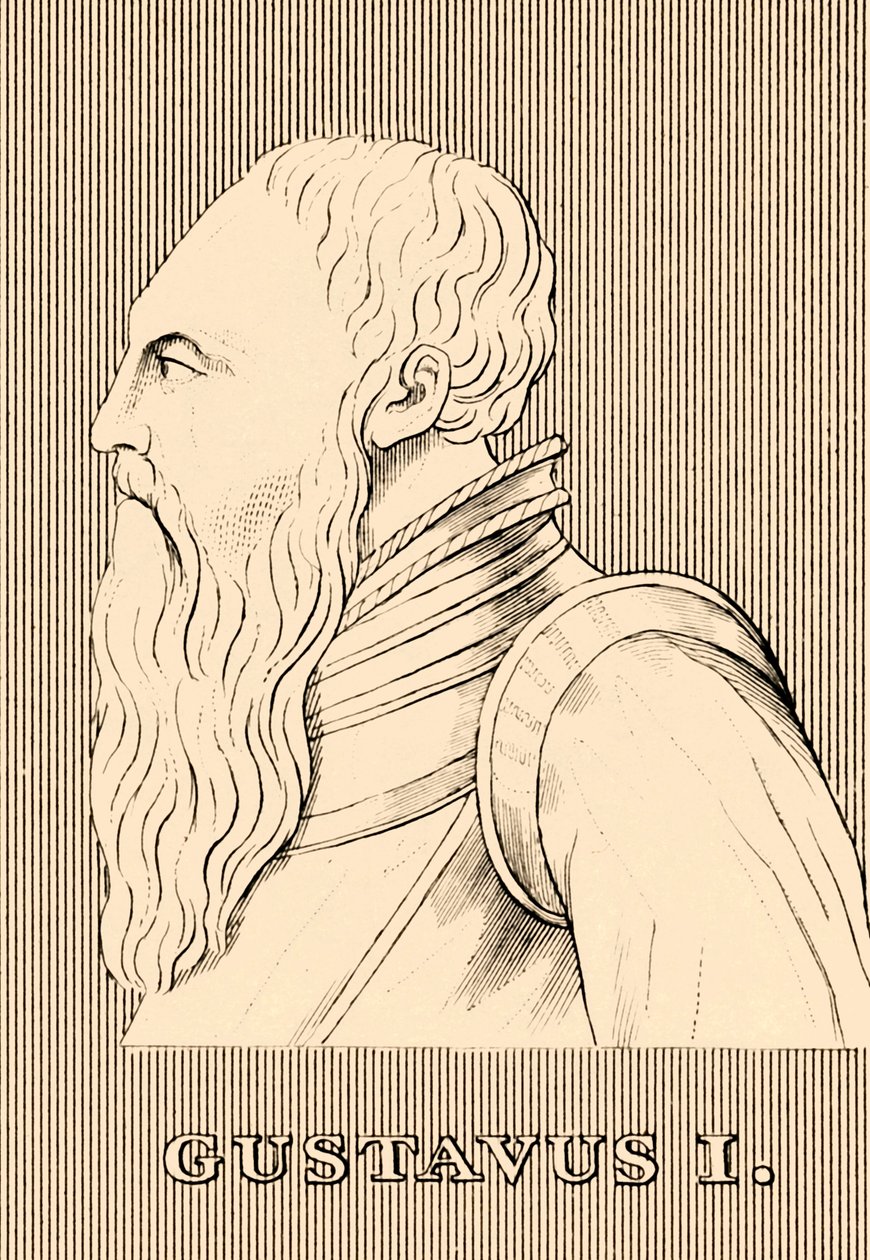 Gustavo I, 1496-1560, 1830 de Unbekannt
