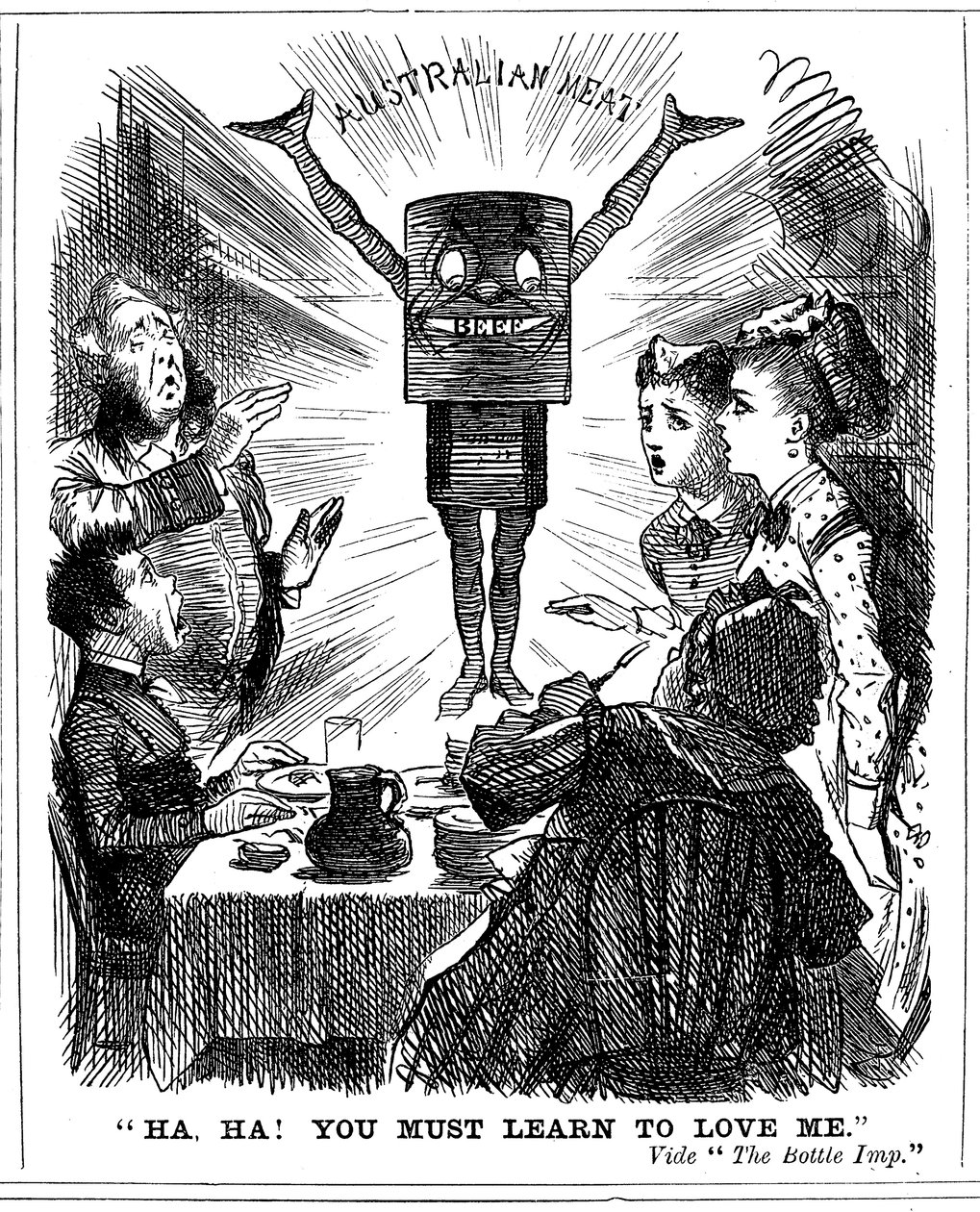 ¡Ja, ja! Debes aprender a amarme, 1873 de Unbekannt
