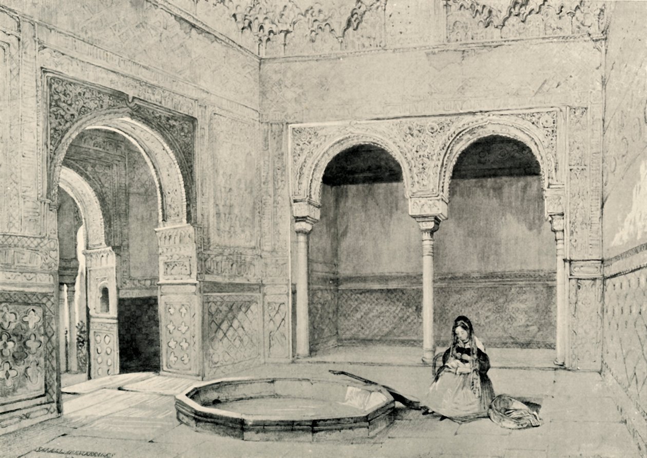 Sala de los Abencerrajes, siglo XIX, 1907 de Unbekannt
