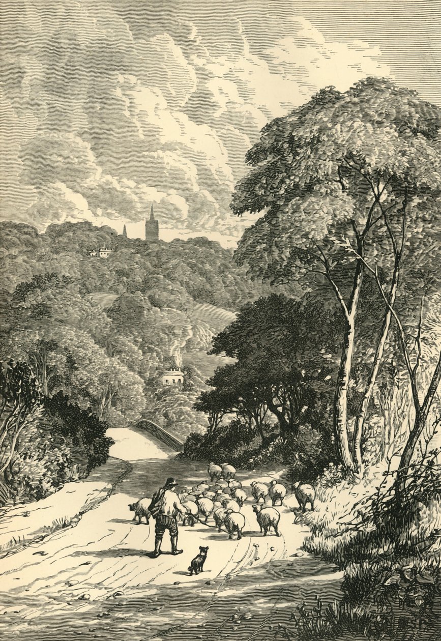 Hampstead, desde Kilburn Road de Unbekannt