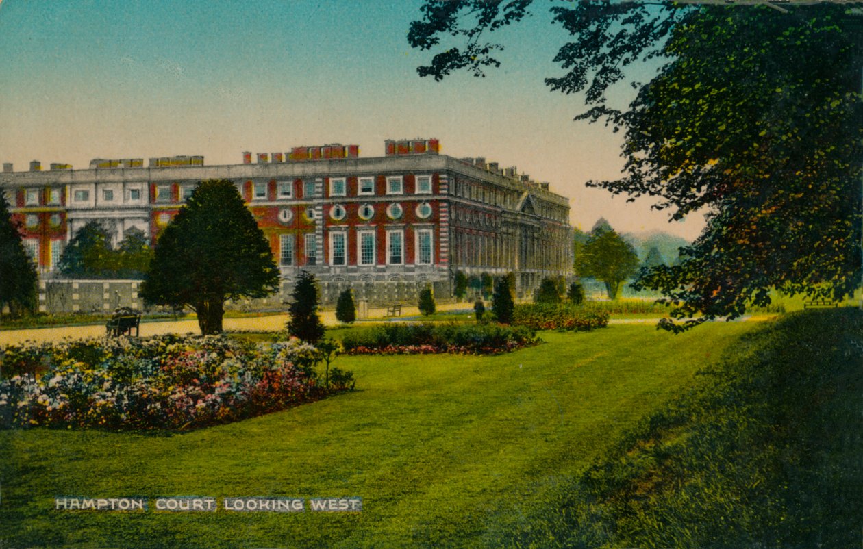 Hampton Court, Mirando al Oeste, c1910 de Unbekannt