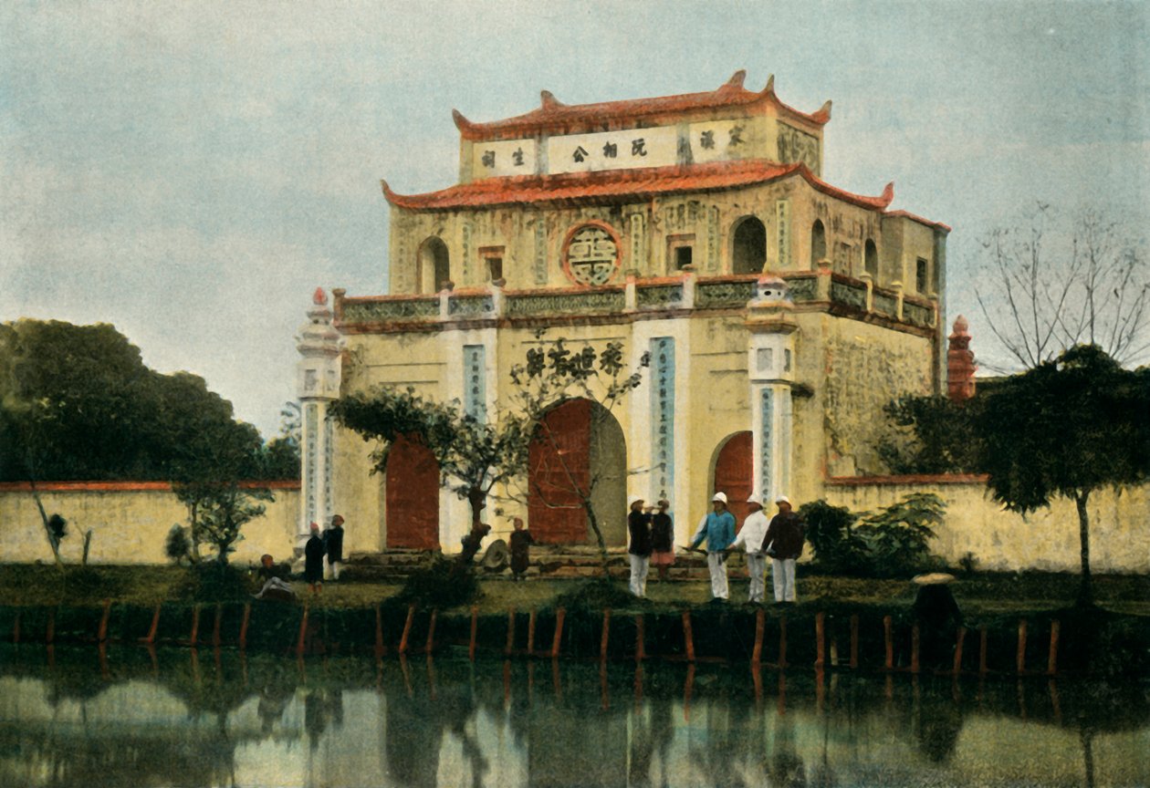 Pagoda Du Kinh Luoc, Hanoi, 1900 de Unbekannt
