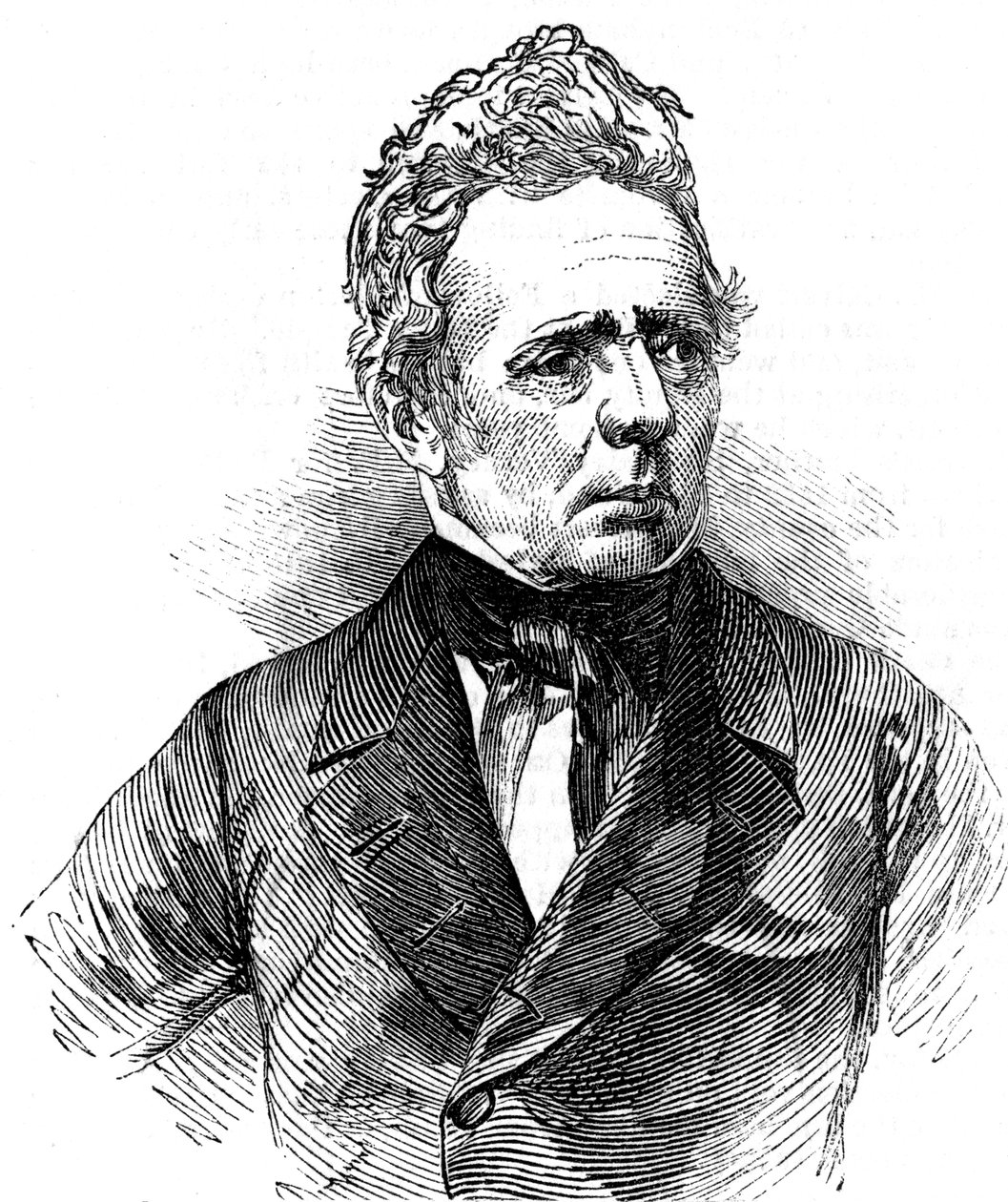 Hans Christian Oersted, físico danés, 1851 de Unbekannt