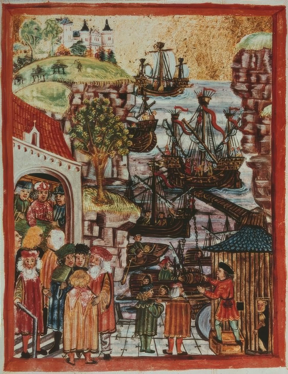 Barcos hanseáticos 1497 de Unbekannt