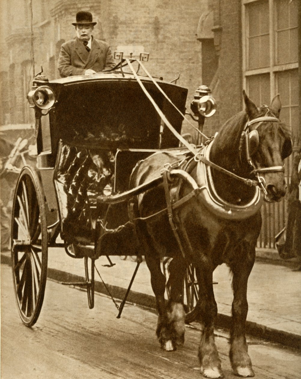 Coche de alquiler, c1910, 1935 de Unbekannt