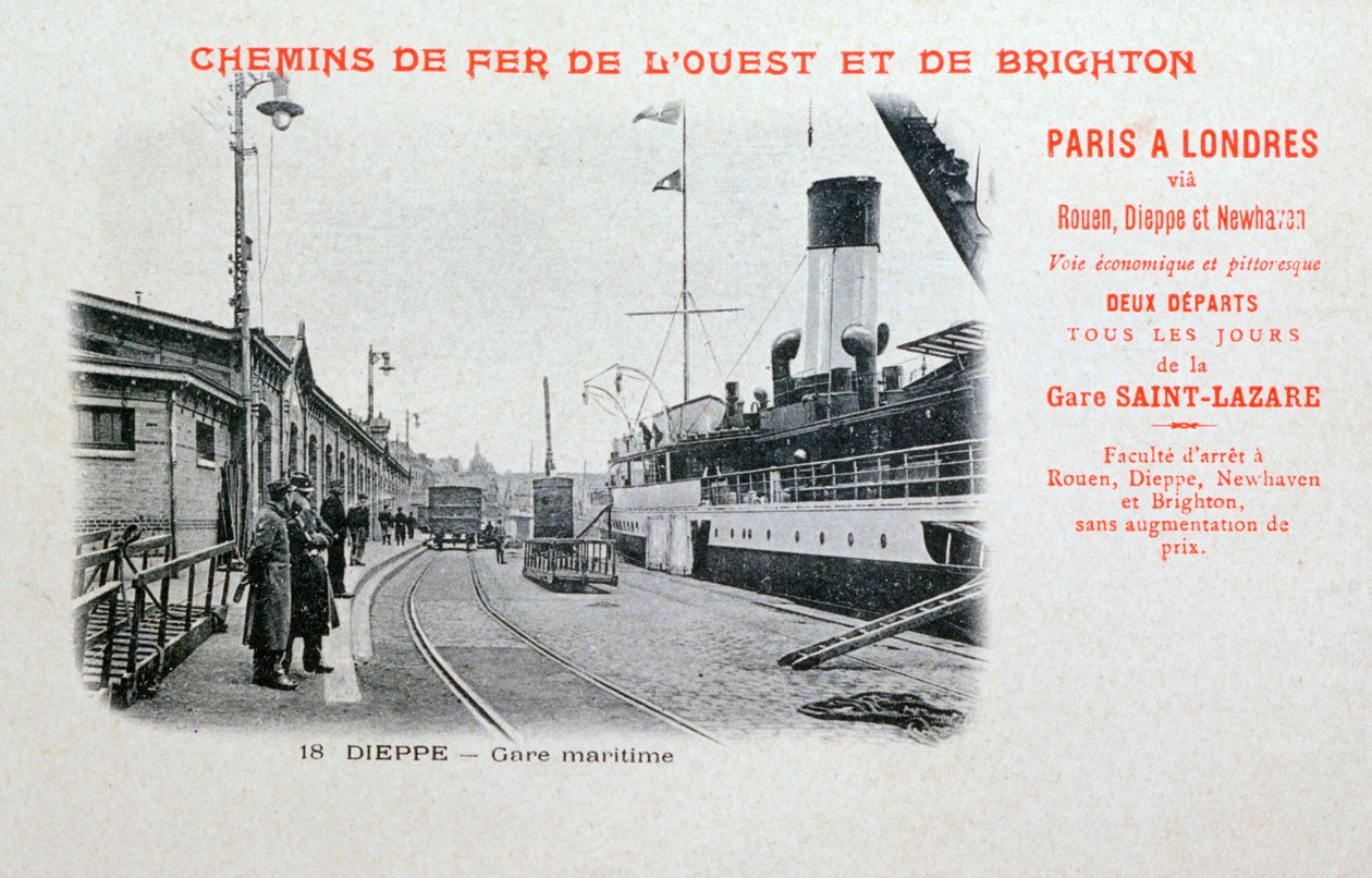 Estación del puerto, Dieppe de Unbekannt