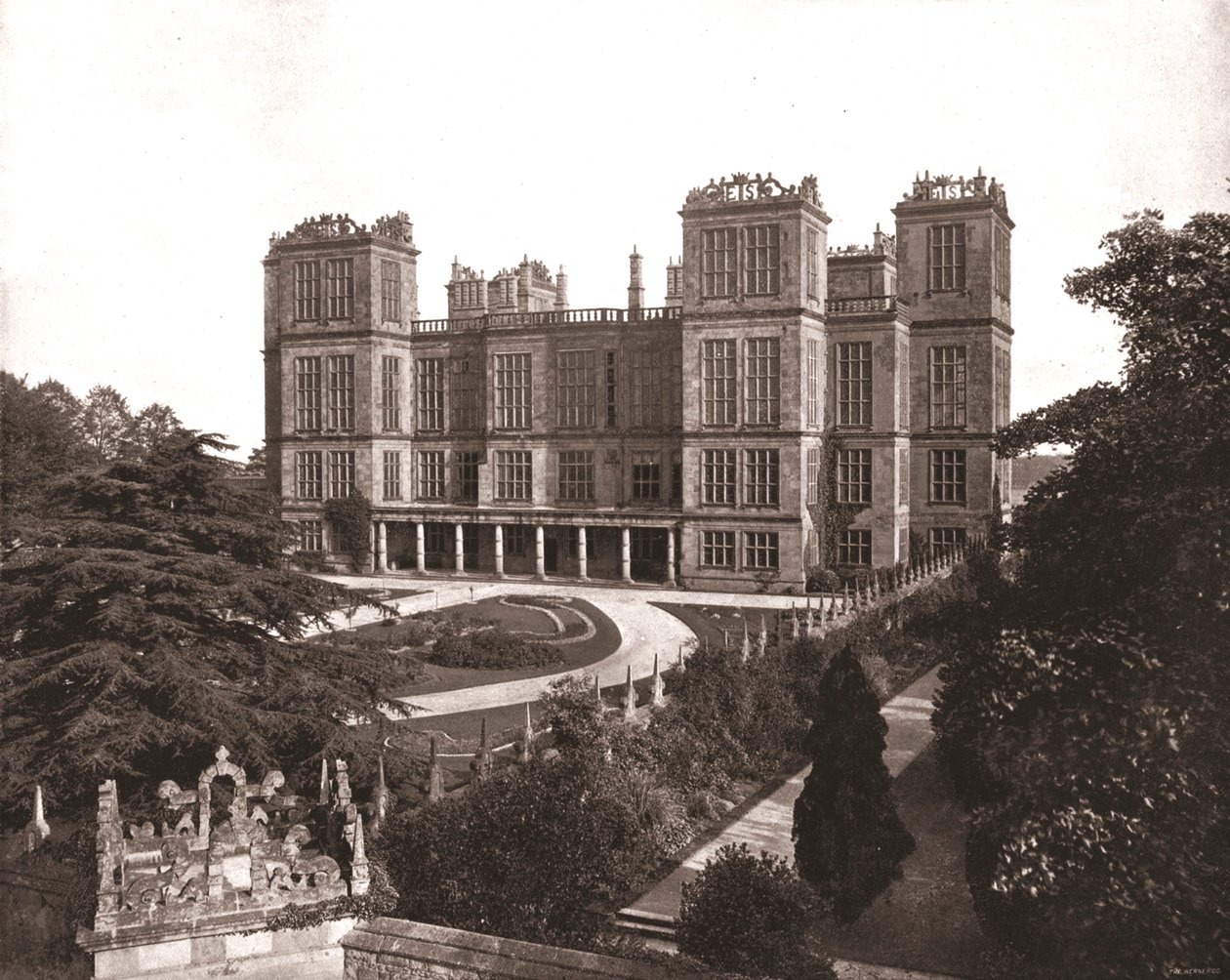 Hardwick Hall, Derbyshire, 1894 de Unbekannt
