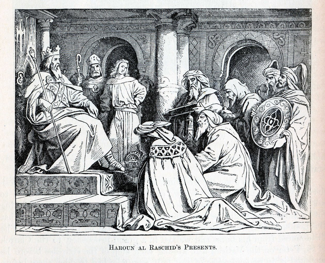 Regalos de Haroun al Raschid, 1882 de Unbekannt