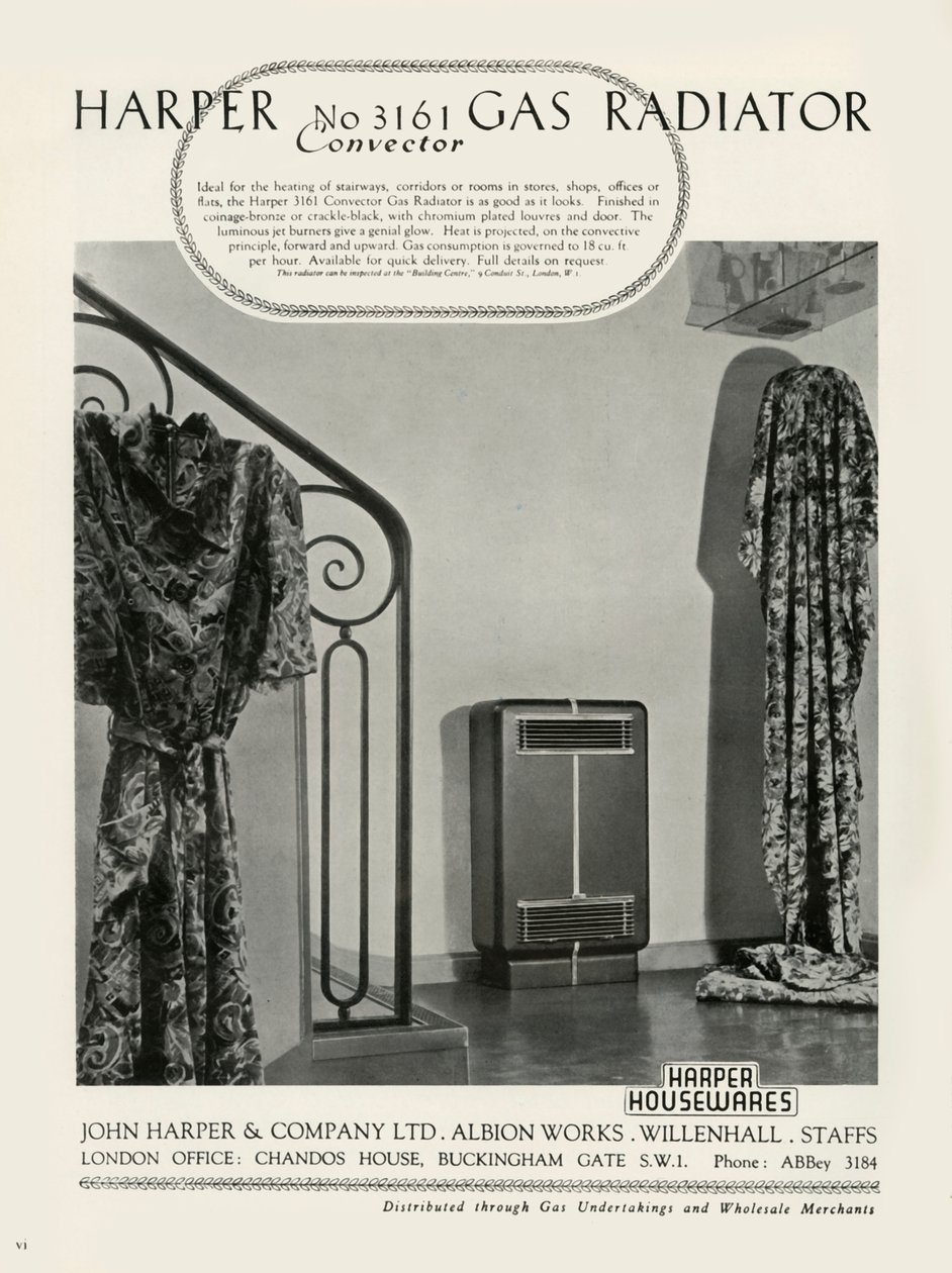 Harper No 3161 Convector Radiador de Gas - Harper Housewares, 1949 de Unbekannt