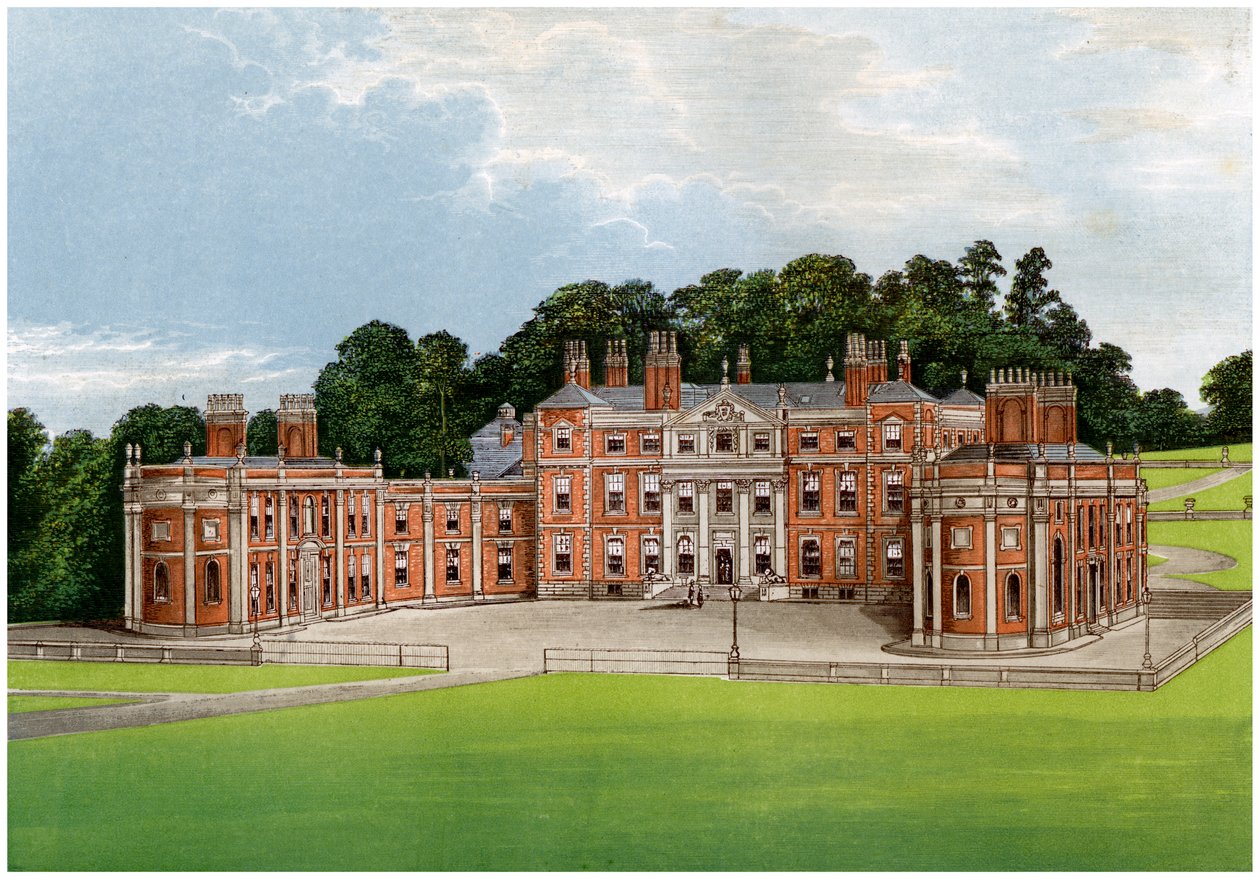 Hawkestone, hogar de Viscount Hill, c. 1880 de Unbekannt