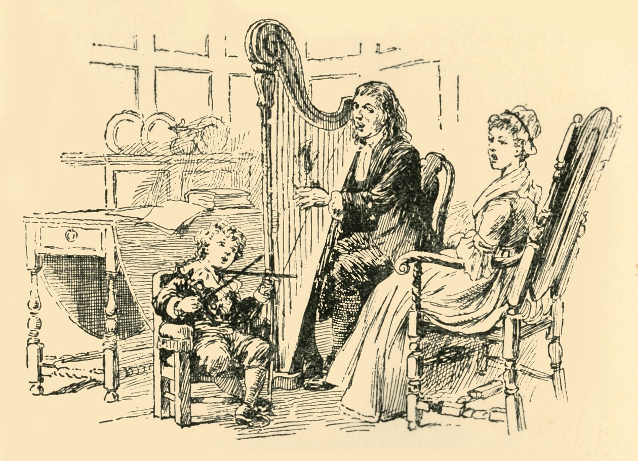Estaba imitando el toque de un violín, 1907 de Unbekannt
