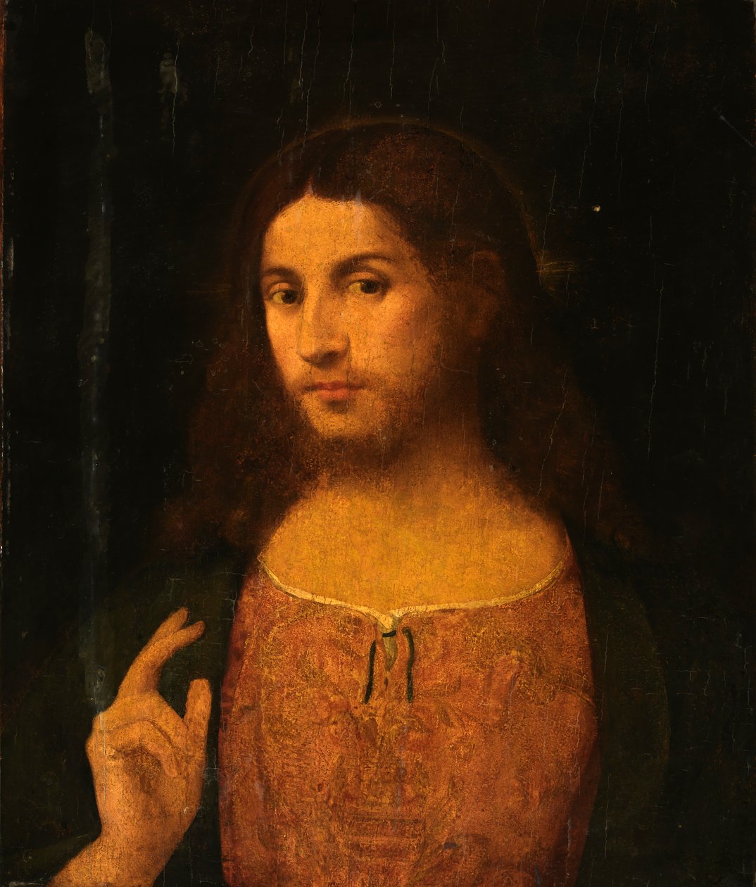 Cabeza de Cristo, siglo XVI de Unbekannt