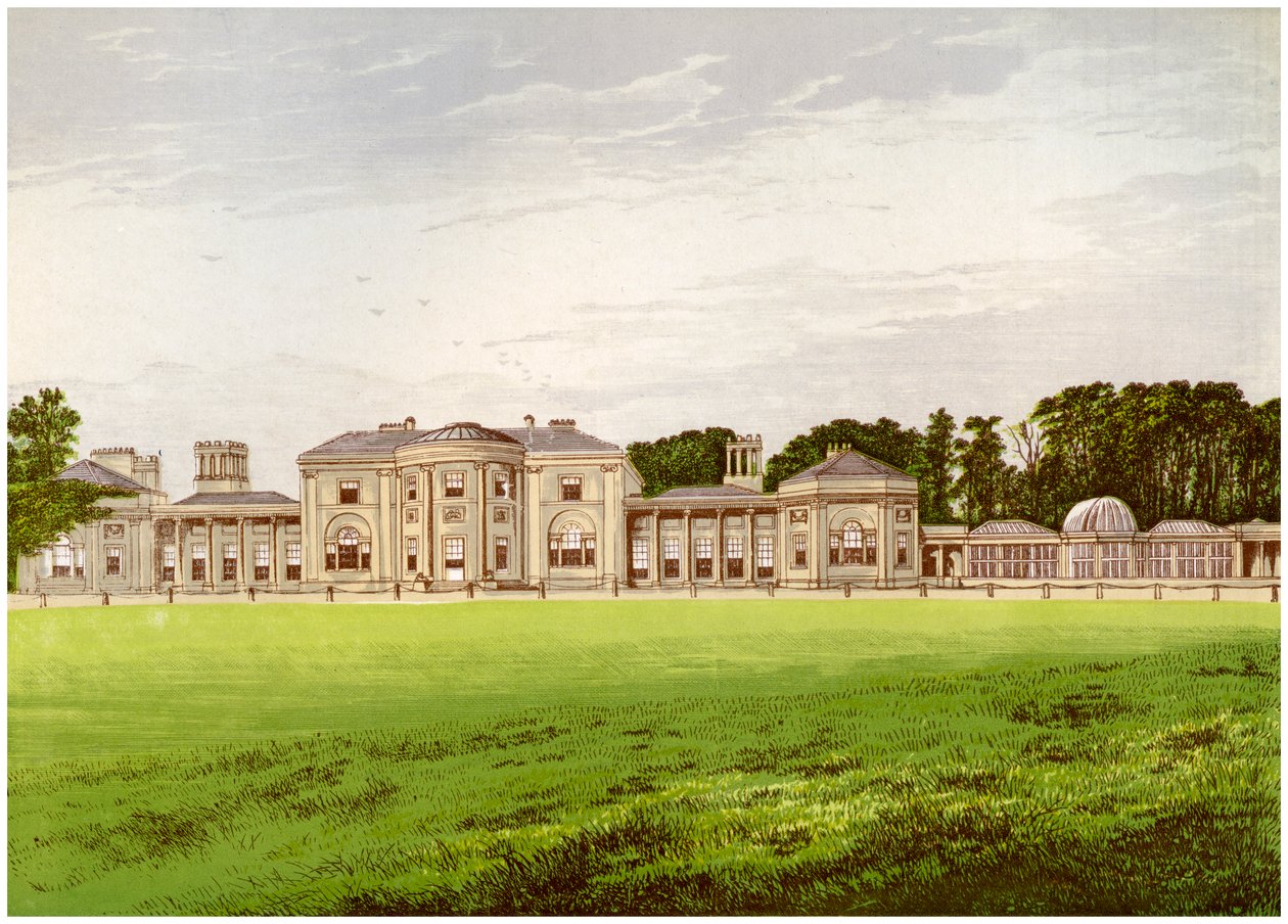 Heaton Park, Lancashire, hogar del Conde de Wilton, c1880 de Unbekannt