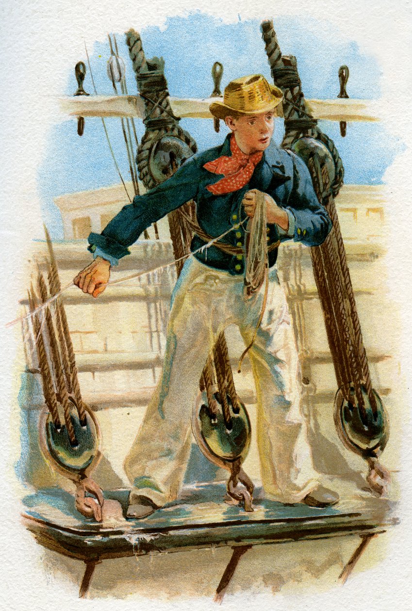 Echando el plomo, siglo XVIII de Unbekannt