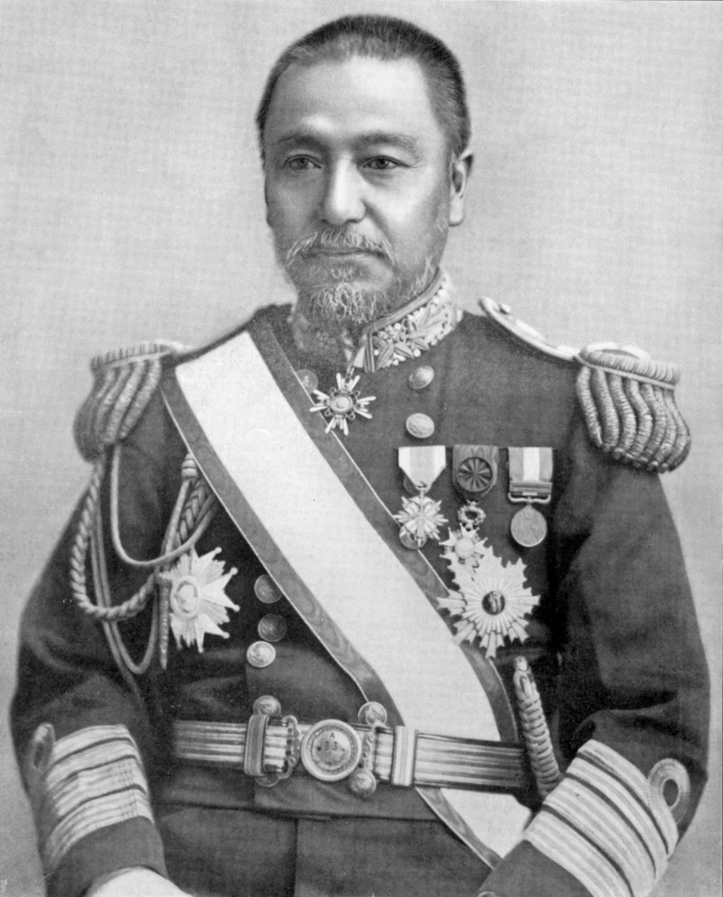 Heihachiro Togo, comandante naval japonés, Guerra Ruso-Japonesa, 1904-5 de Unbekannt
