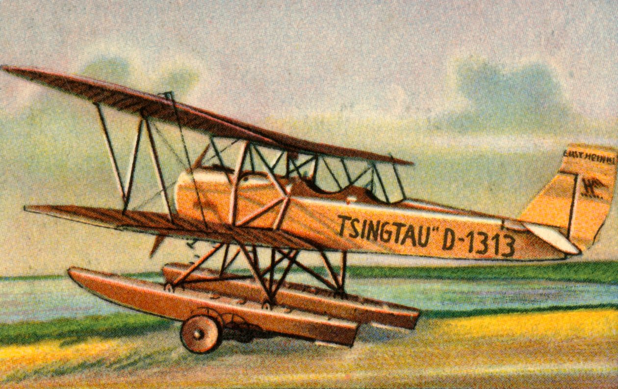 Hidroavión Heinkel HD 24 W Tsingtau de Unbekannt