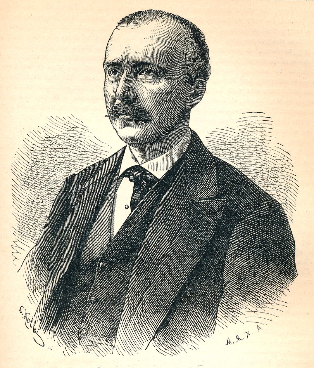 Heinrich Schliemann, 1822-1890, arqueólogo alemán, 1893 de Unbekannt
