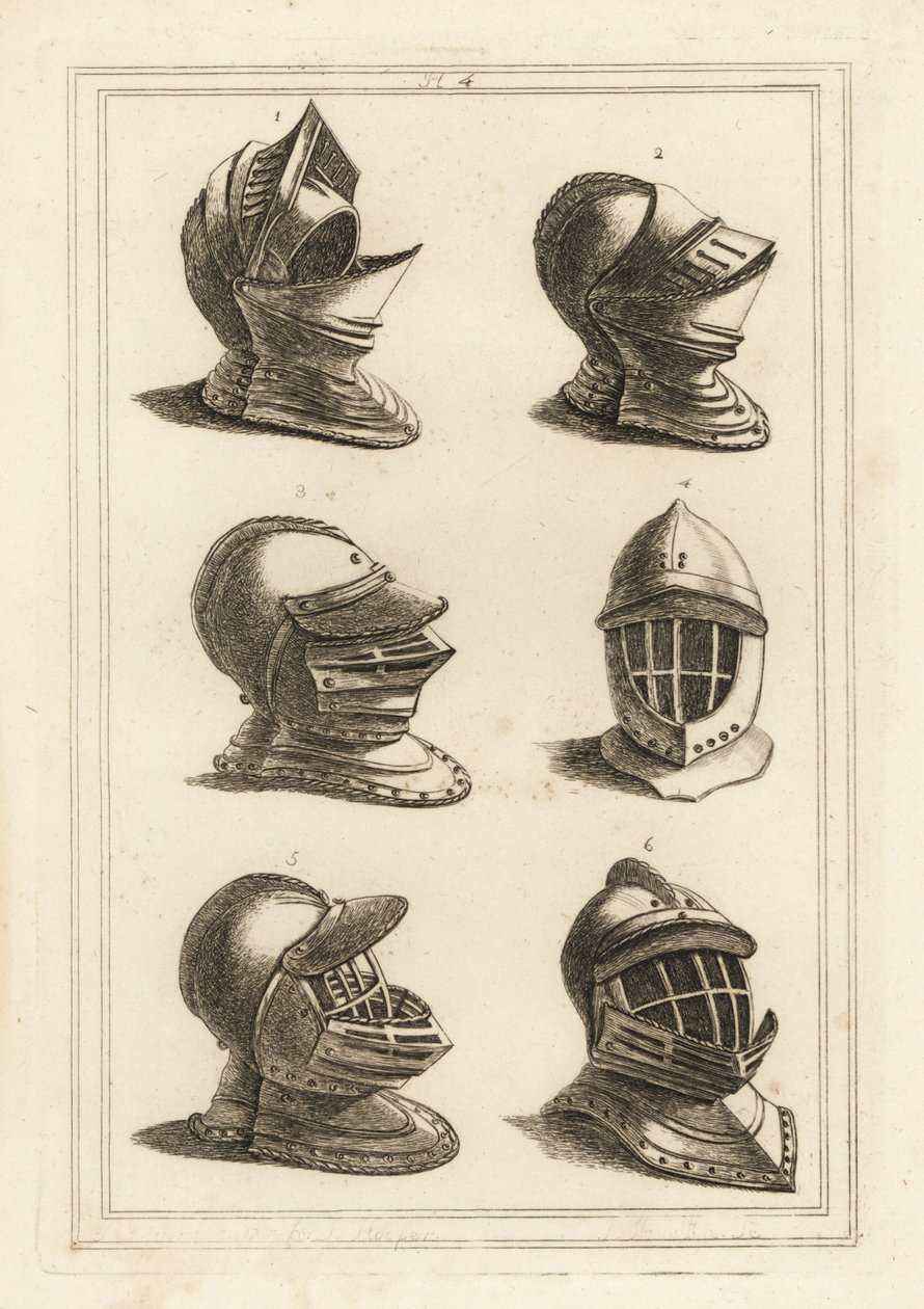 Cascos de la Torre de Londres de Unbekannt