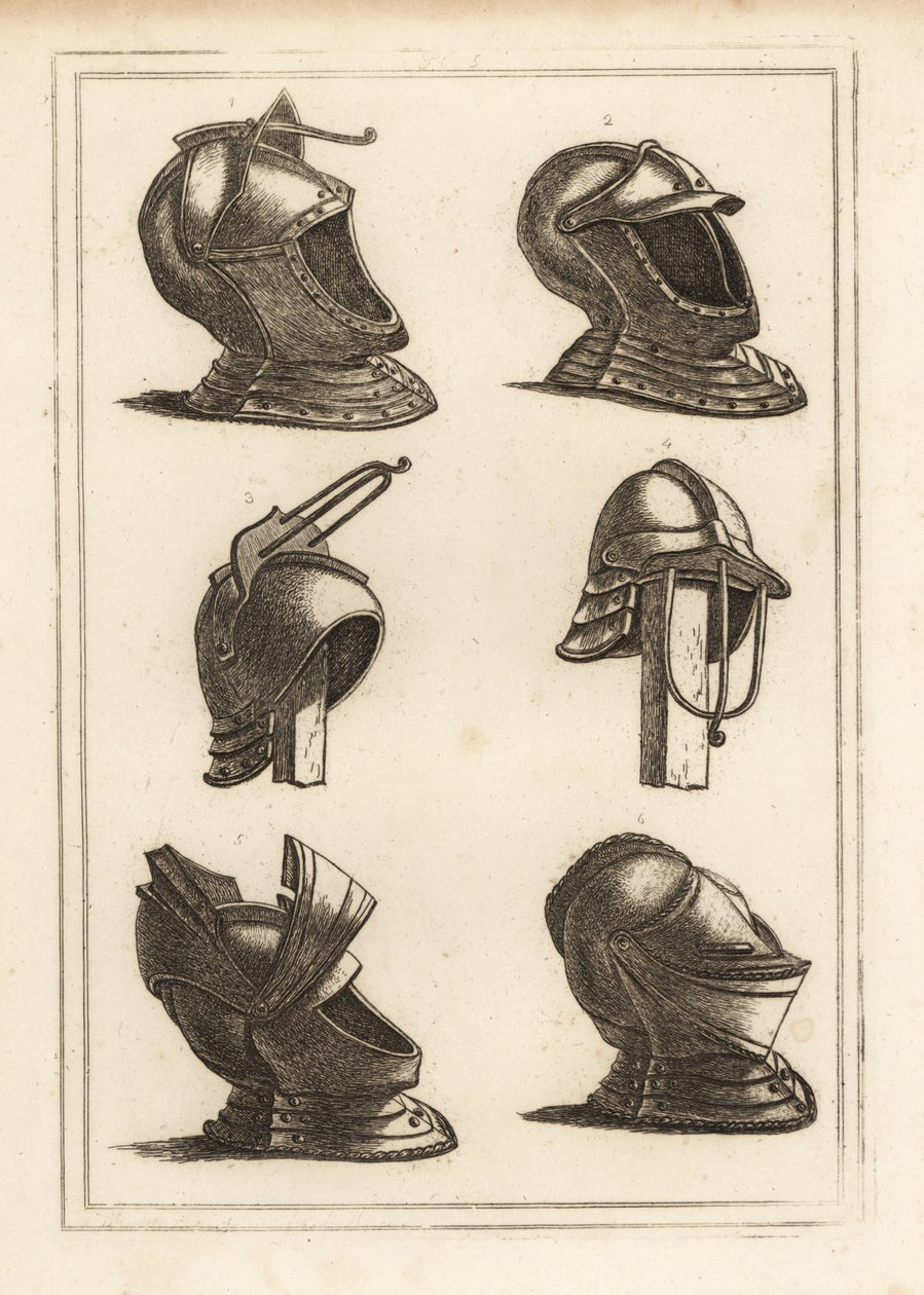 Cascos de la Torre de Londres de Unbekannt