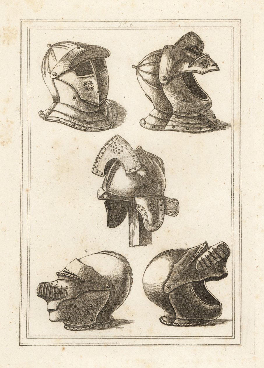Cascos de la Torre de Londres de Unbekannt