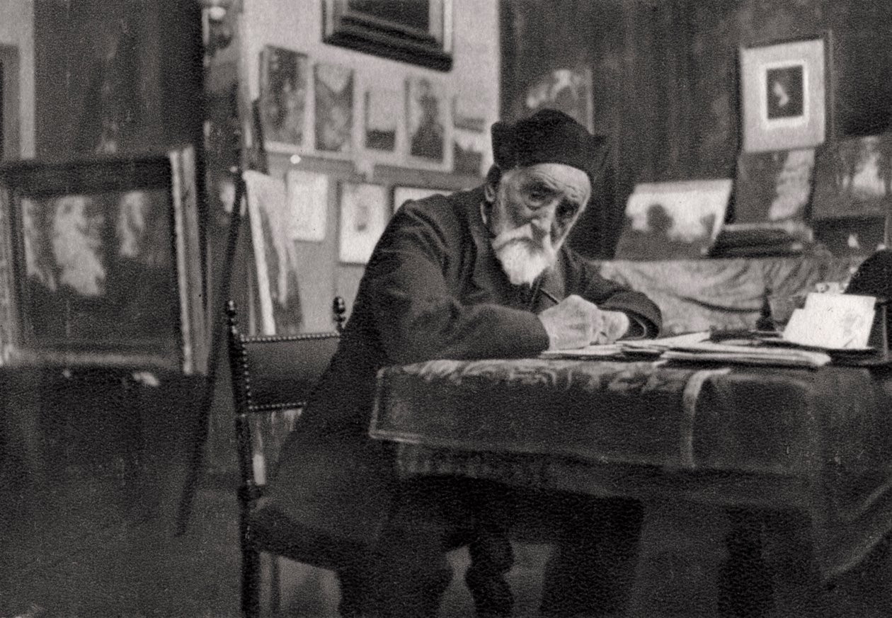 Henri-Joseph Harpignies, artista francés, 1905 de Unbekannt