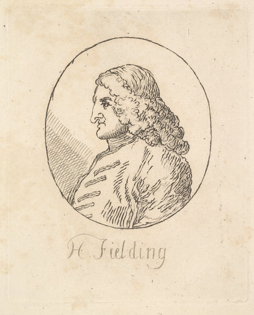 Henry Fielding, ca. 1835 de Unbekannt