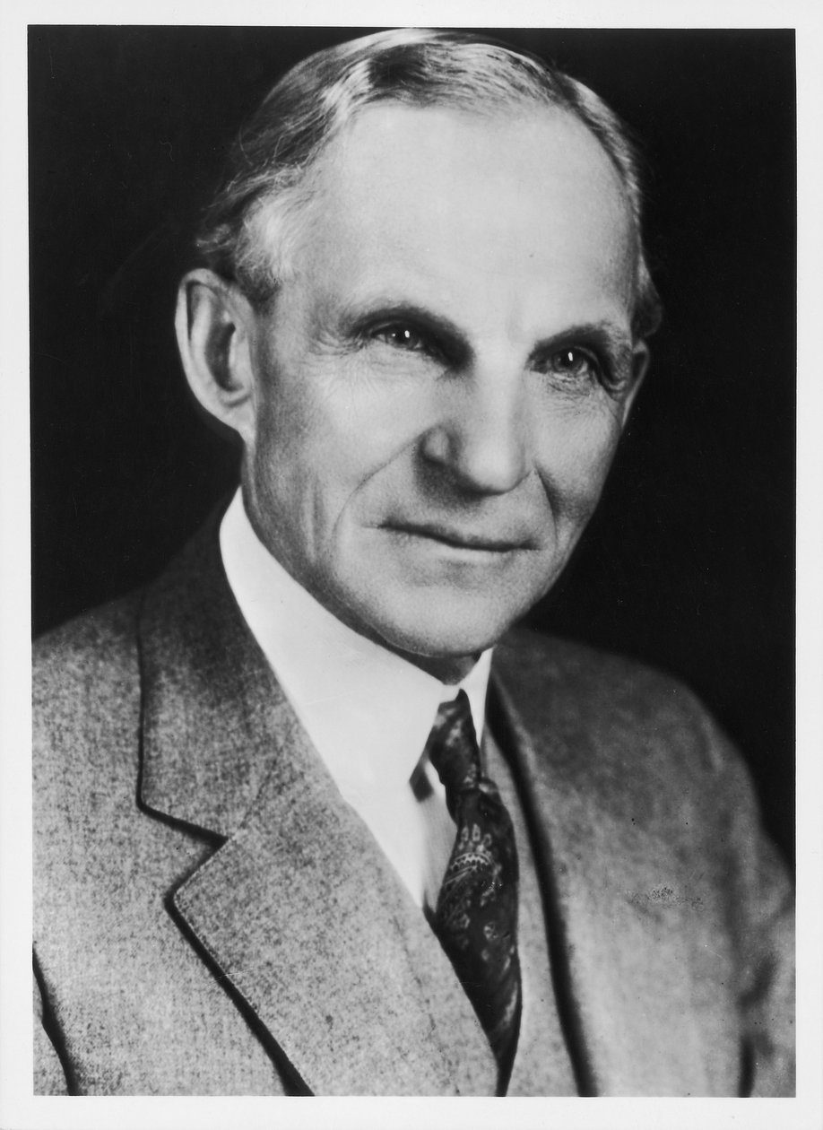 Henry Ford, ingeniero y fabricante de automóviles estadounidense, 1908 de Unbekannt