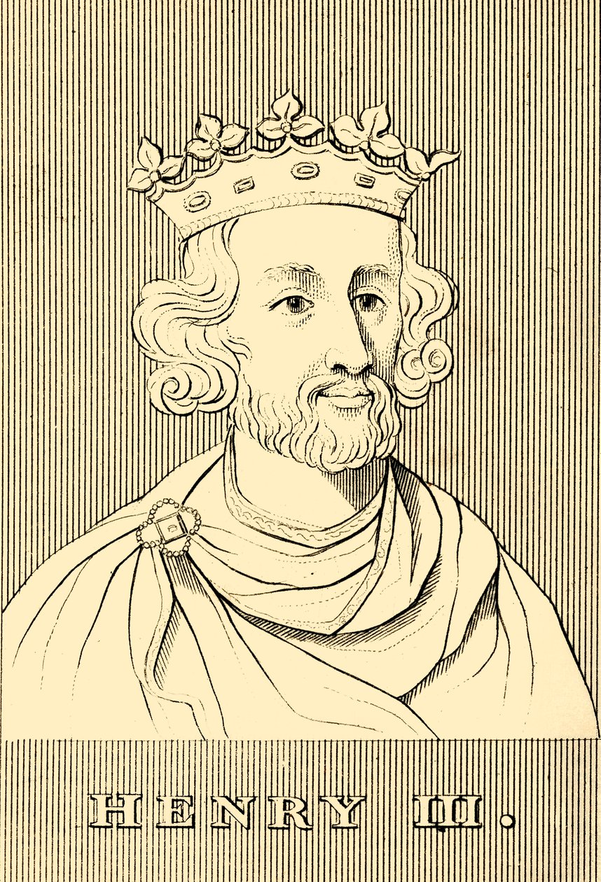Enrique III, 1207-1272, 1830 de Unbekannt