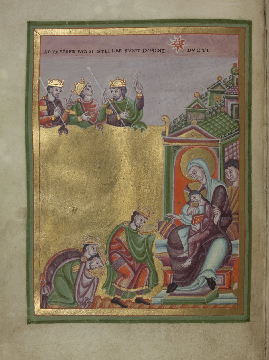 Enrique III, Emperador del Sacro Imperio Romano Evangelarium para Enrique III, 1039-1043 de Unbekannt