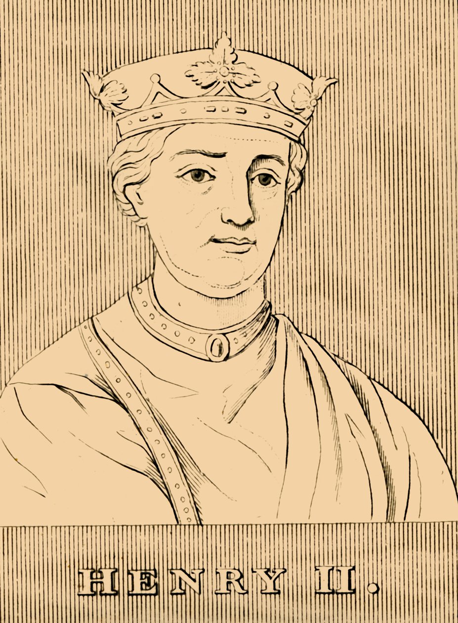 Enrique II, 1133-1189, 1830 de Unbekannt