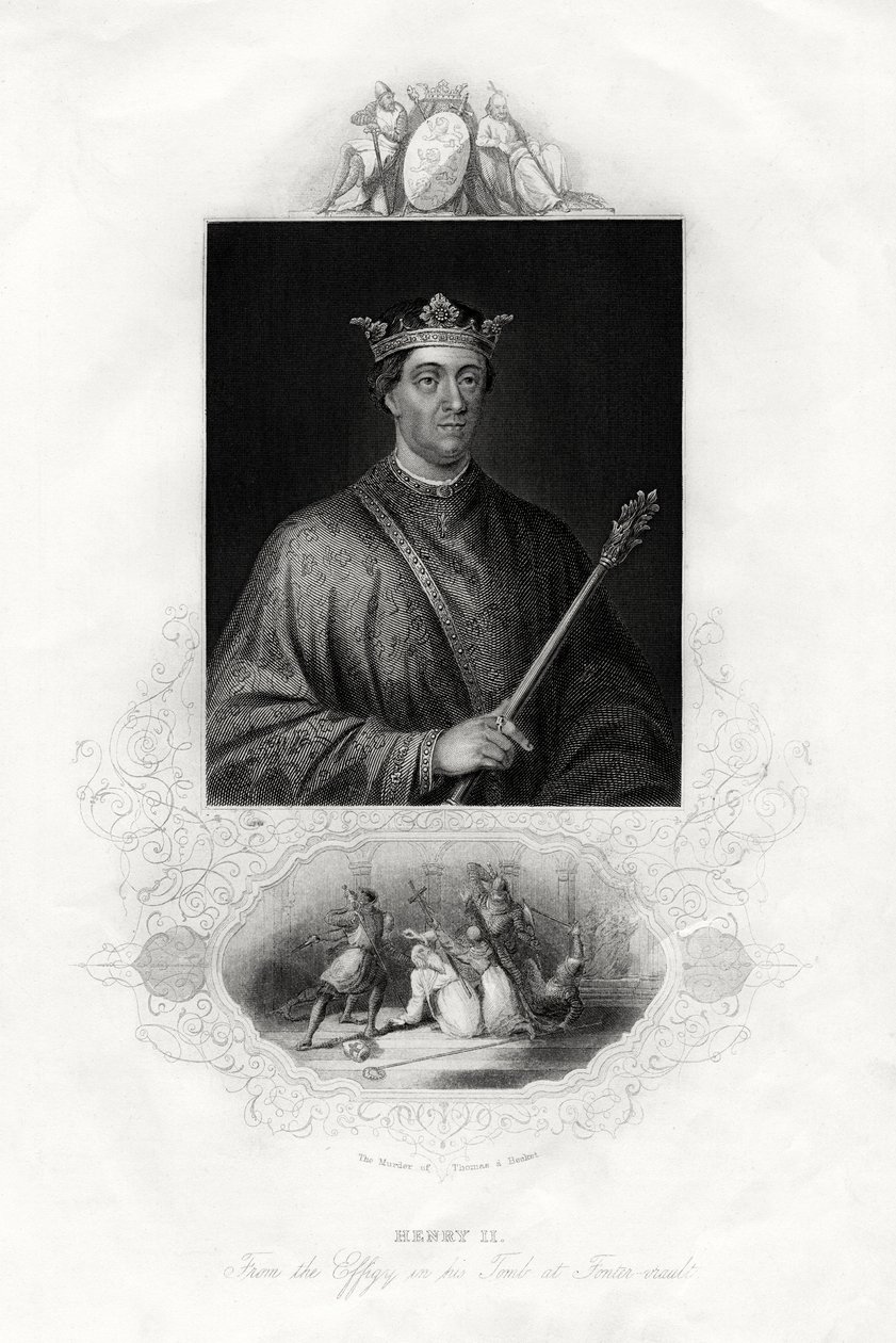 Enrique II, Rey de Inglaterra, 1860 de Unbekannt
