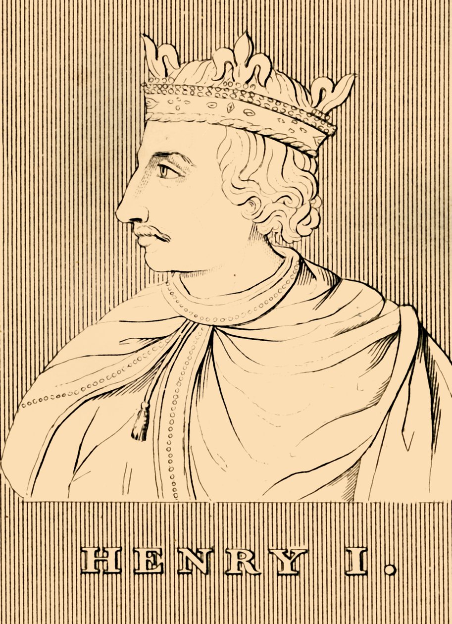 Enrique I, c1068-1135, 1830 de Unbekannt