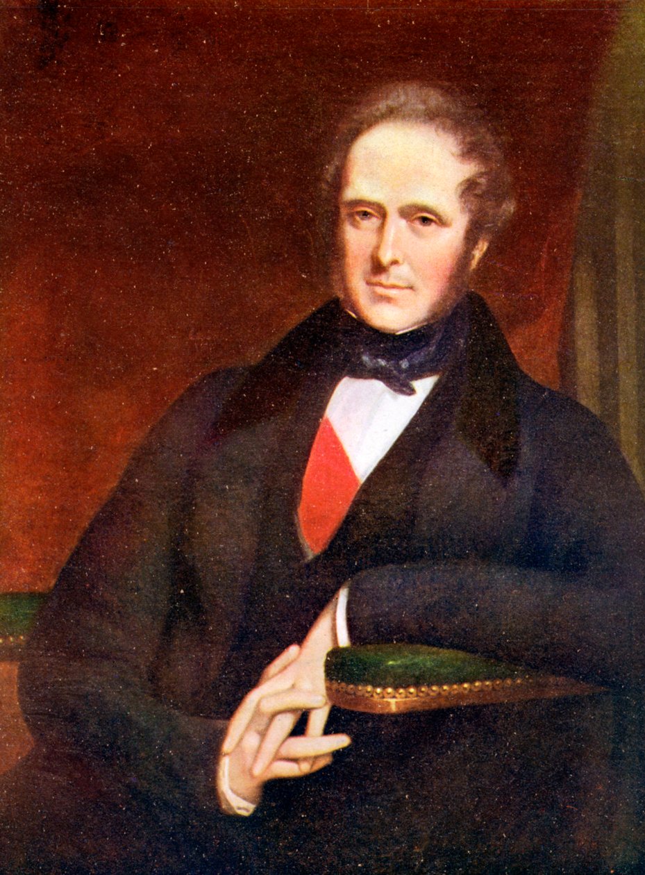 Henry John Temple, 3er Vizconde Palmerston, estadista británico, 1846 c1905 de Unbekannt