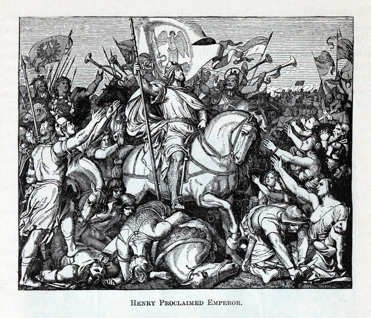 Enrique proclamado emperador, 1882 de Unbekannt