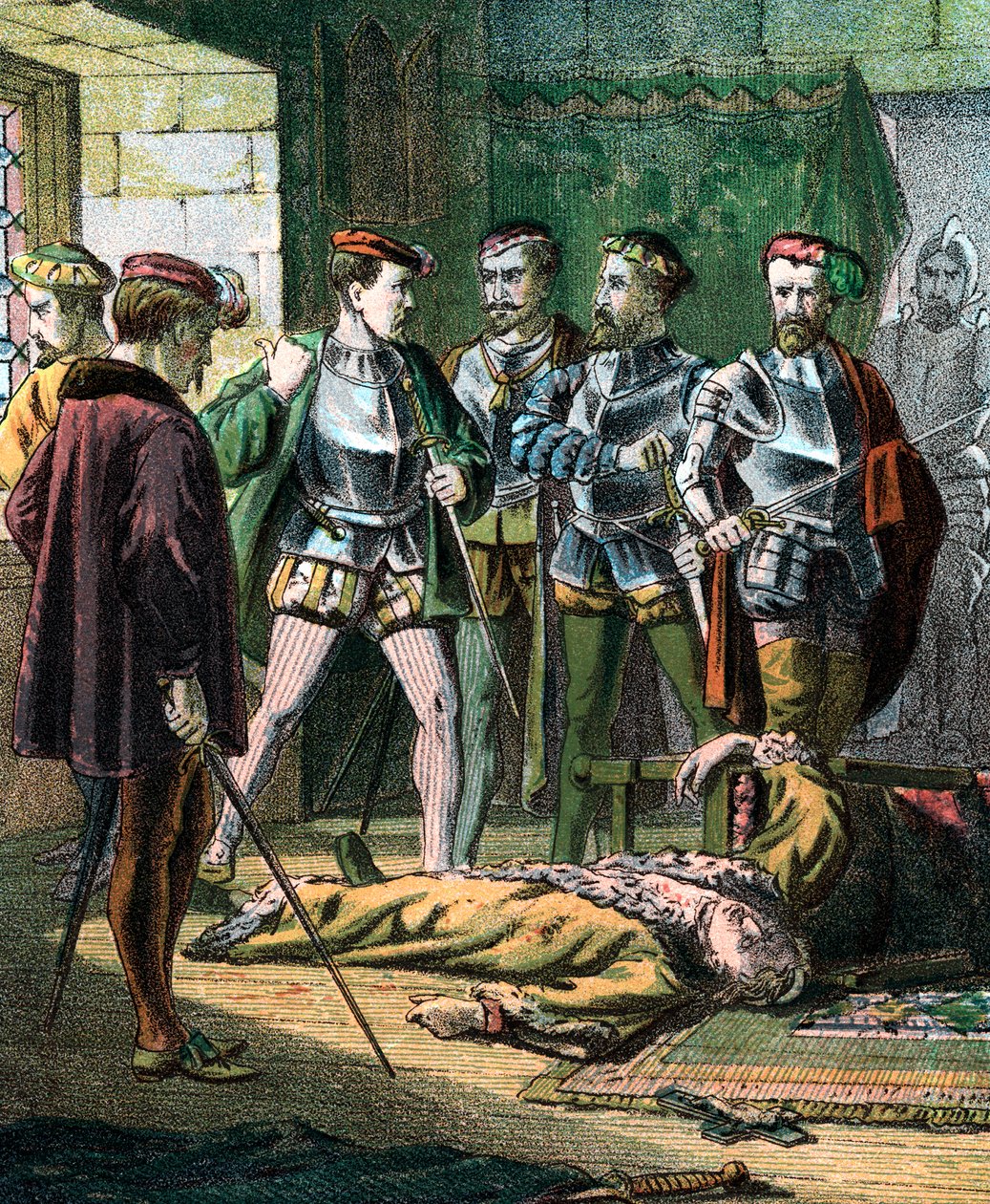 Enrique de Lorena, 3er Duque de Guisa, soldado y estadista francés del siglo XVI, mediados del siglo XIX de Unbekannt