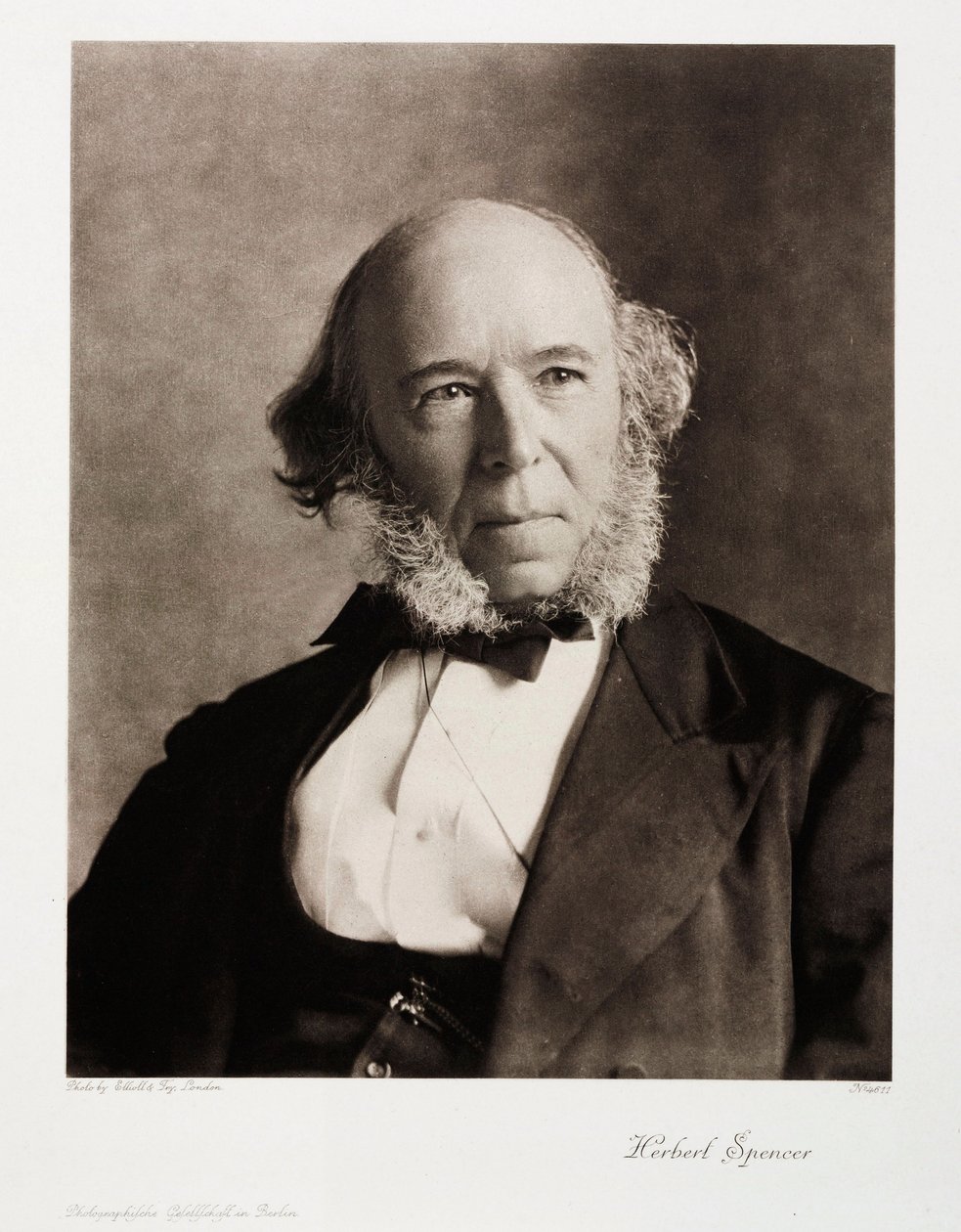 Herbert Spencer, filósofo social inglés de Unbekannt