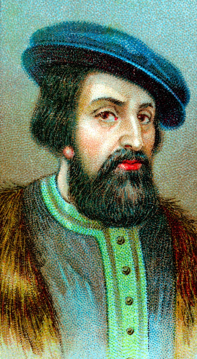 Hernán Cortés 1485-1547, conquistador español que conquistó México de Unbekannt