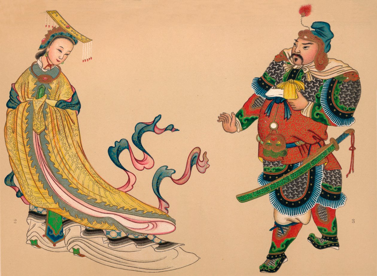 Héroes y Heroínas de la Historia China, c1903, 1904 de Unbekannt