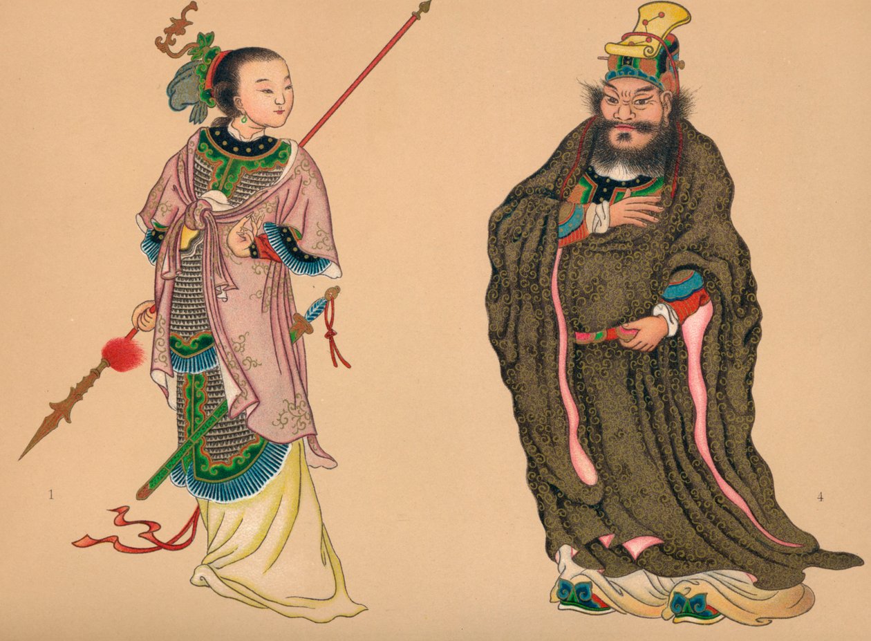 Héroes y Heroínas de la Historia China, c1903, 1904 de Unbekannt