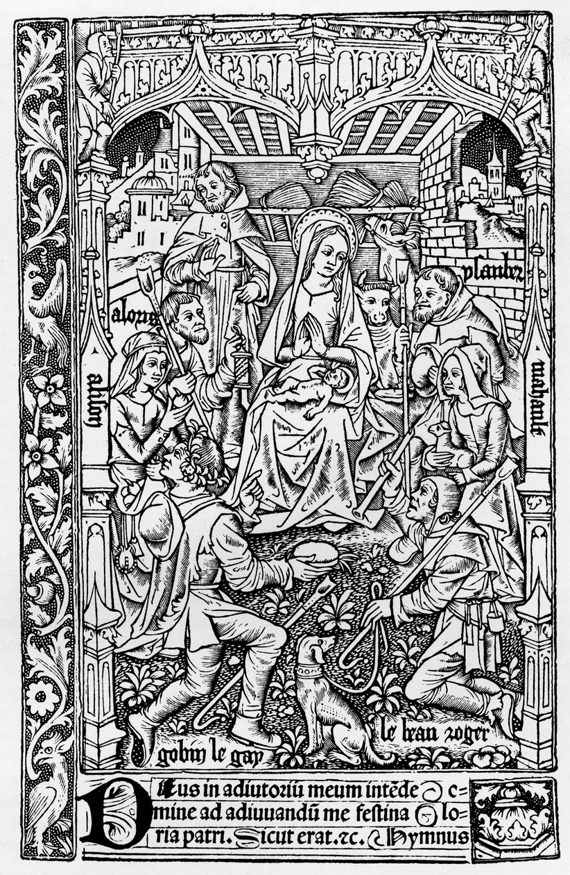 Heures a lusaige de Romme, París, Pigouchet para Vostre, 20 de diciembre de 1502, 1910 de Unbekannt