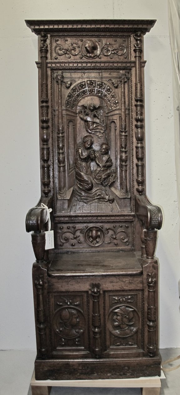 Sitial de respaldo alto, 1534 de Unbekannt