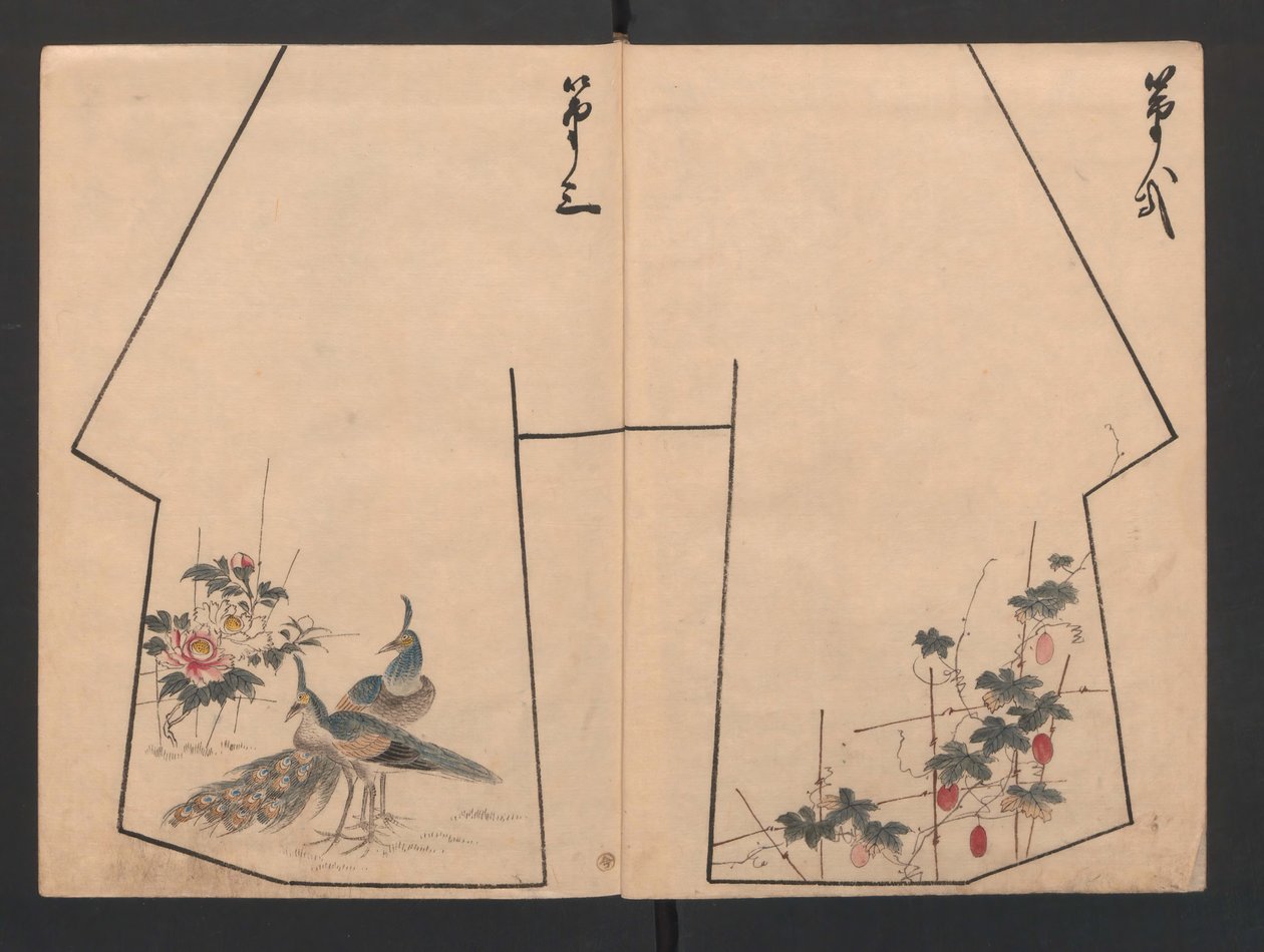 Hinagata cho Libro Modelo, siglo XIX de Unbekannt