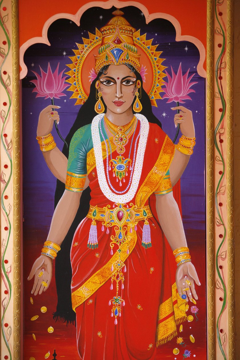 Diosa hindú Laxmi, Londres de Unbekannt