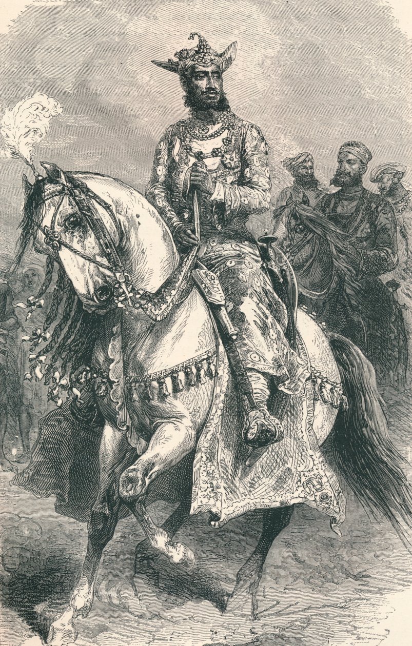 Su Alteza el Maharajá de Gwalior, 1896 de Unbekannt