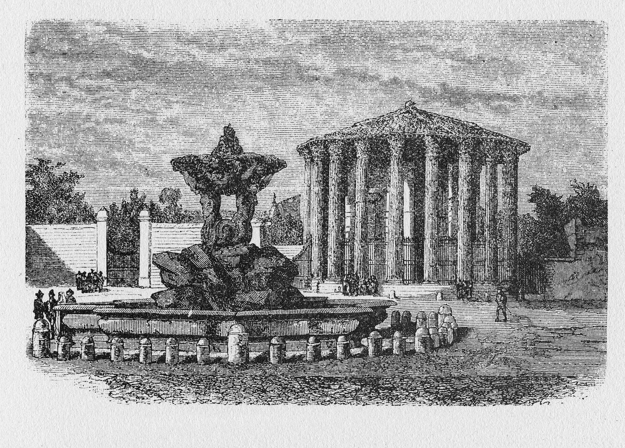 Historia de la Antigua Roma. Foro Boario. El Foro Boario era el foro de ganado venalium de la Antigua Roma de Unbekannt