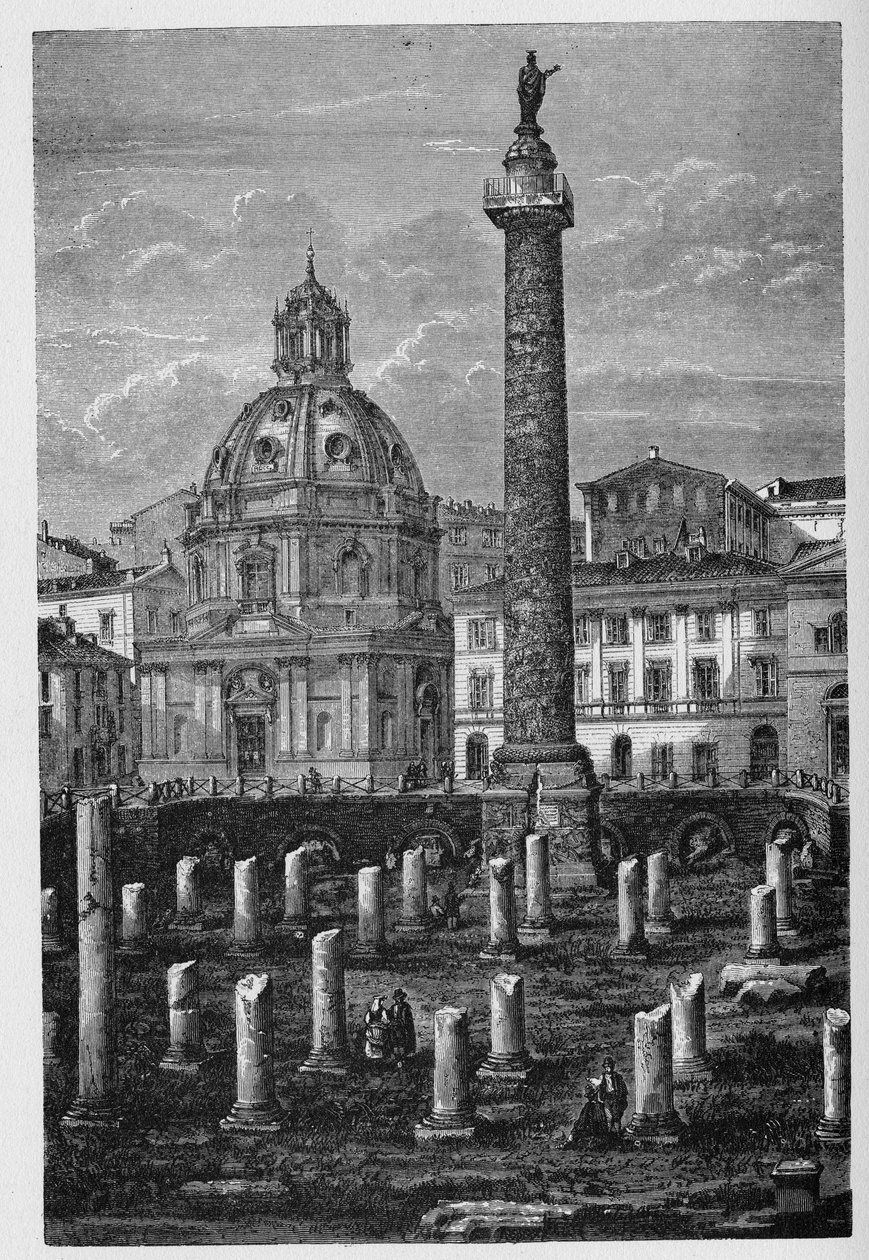 Historia de la Antigua Roma. Grabados de Roma de 1872 de Unbekannt